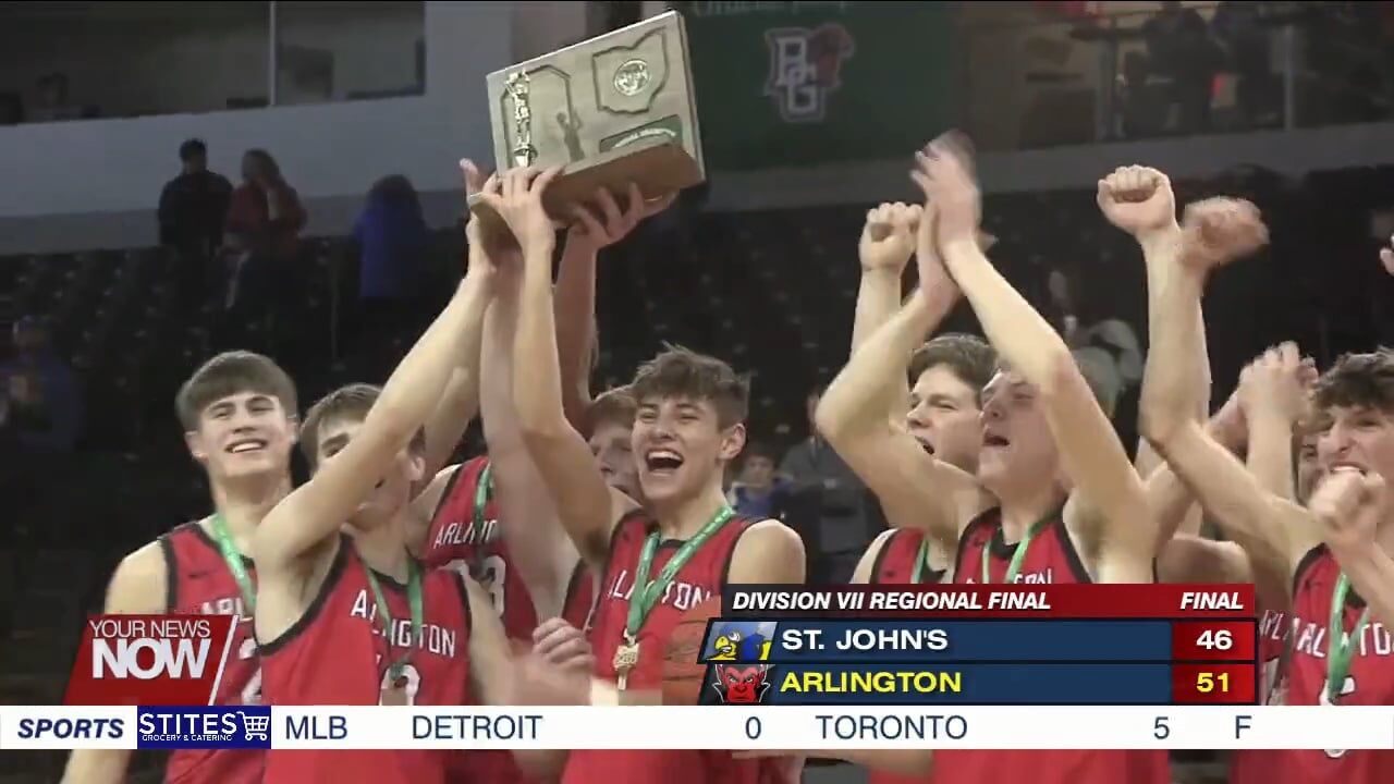 Arlington stuns top-ranked St. John's to reach Division VII state semifinals